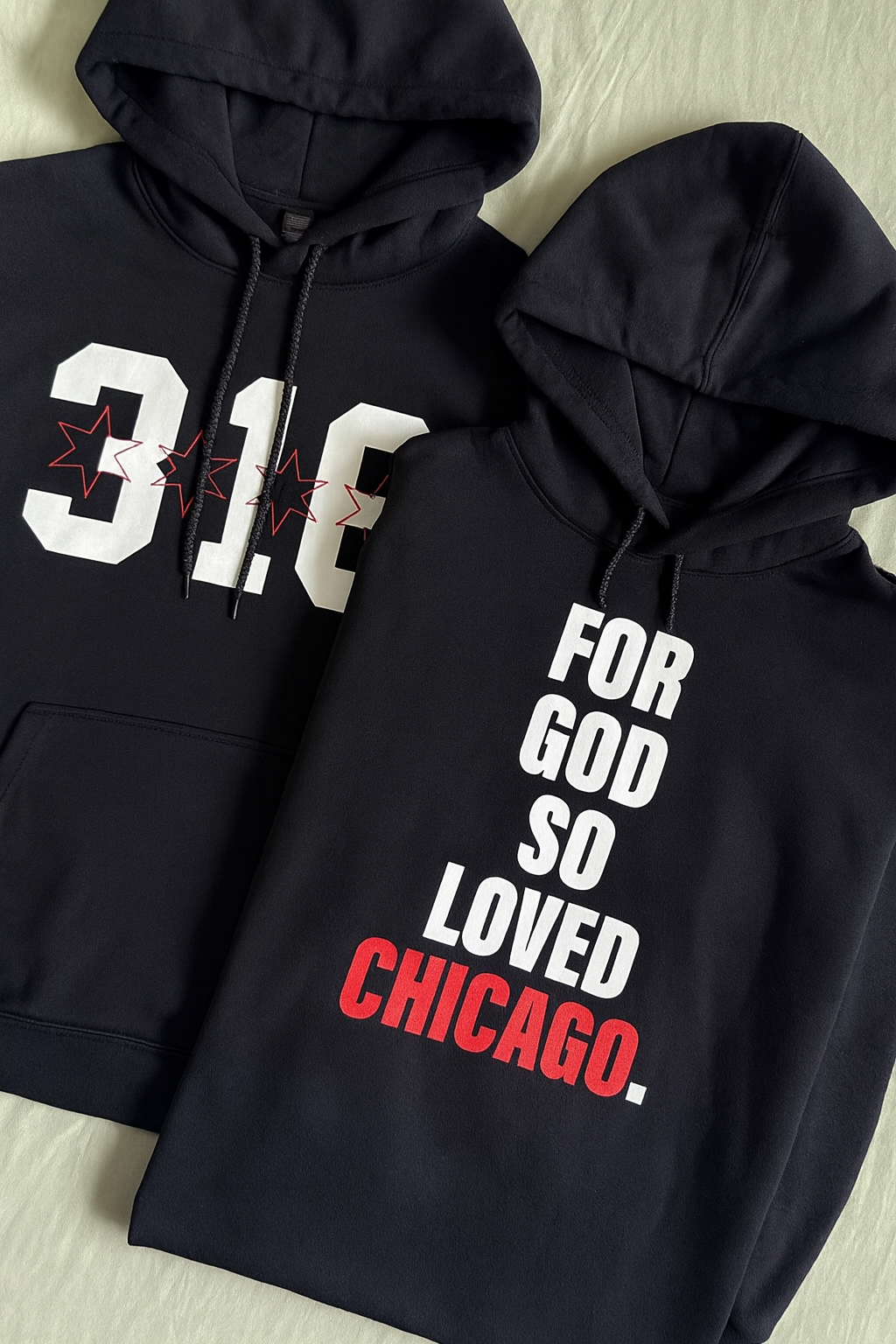John 3:16 Christian hoodie lifestyle image